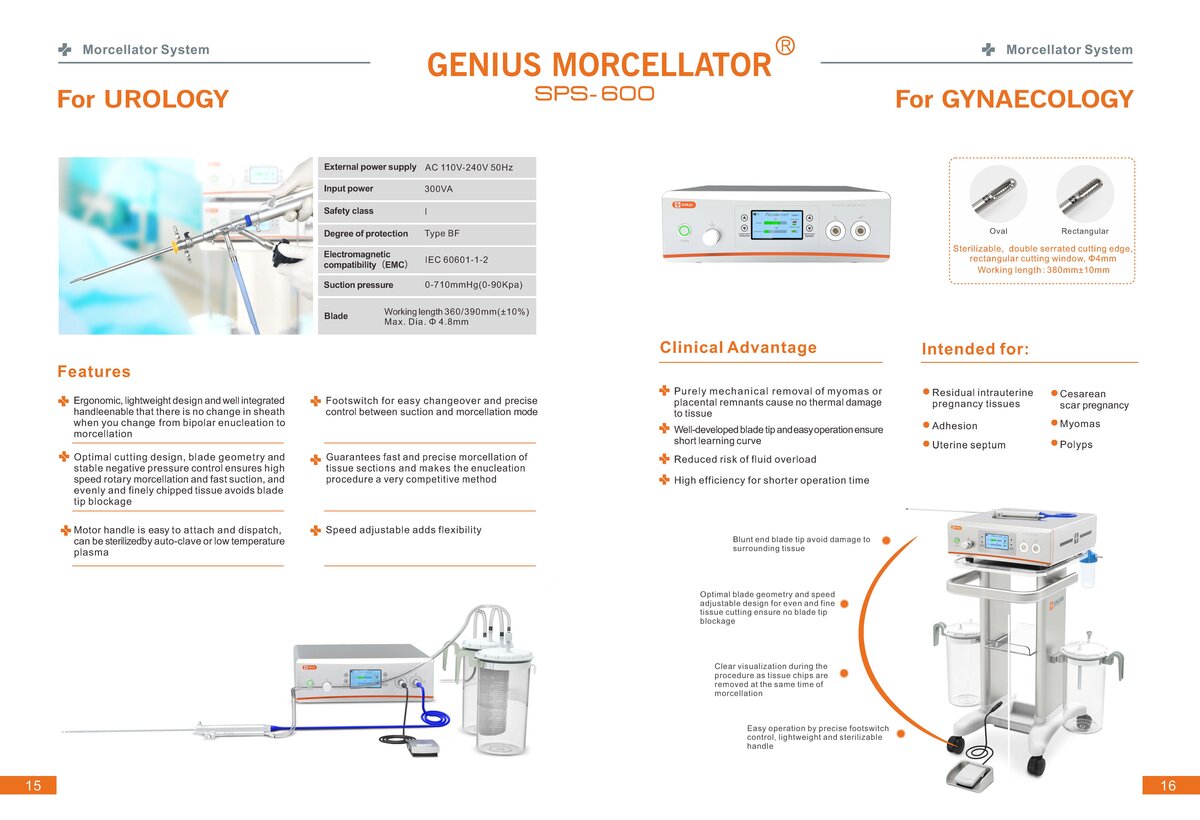 SIMAI Morcellator systém